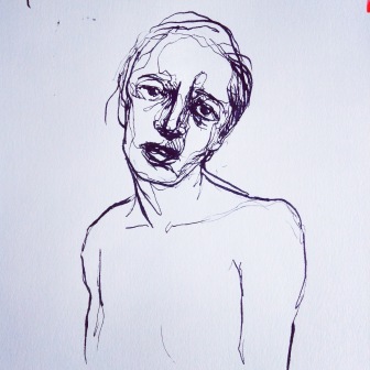Portrait, Ink